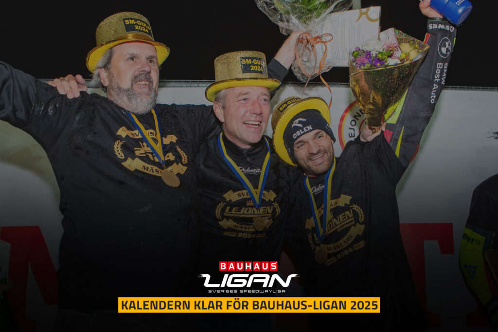 Kalendern klar för BAUHAUS-ligan i speedway 2025